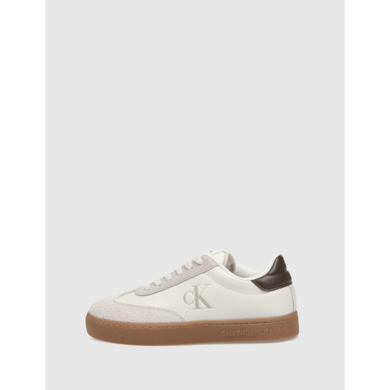 ZAPATILLA CALVIN KLEIN CLASSIC CUPLOW LACEUP LTH FAD BEIG
