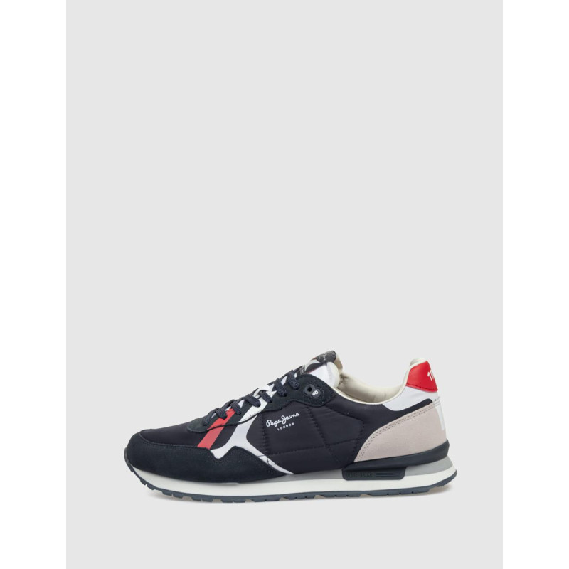 ZAPATILLA PEPE JEANS BRIT ROAD MARINO