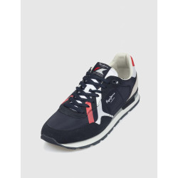 ZAPATILLA PEPE JEANS BRIT ROAD MARINO