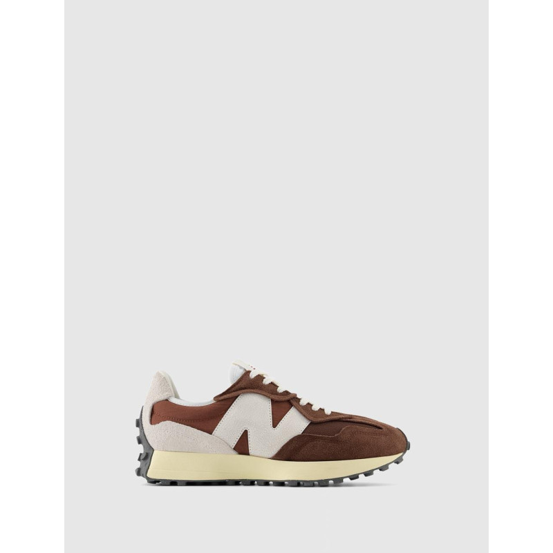 ZAPATILLA NEW BALANCE U327 BLANCO/MARRÓN