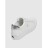 ZAPATILLA CALVIN KLEIN BOLD VULC FLATF LACEUP LTH BLANCO