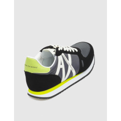 ZAPATILLA URBANA ARMANI EXCHANGE XUX017 NEGRO