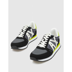 ZAPATILLA URBANA ARMANI EXCHANGE XUX017 NEGRO