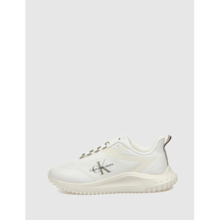 ZAPATILLA CALVIN KLEIN EVA RUNNER LOW LACE ML BLANCO