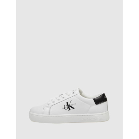 ZAPATILLA CALVIN KLEIN CLASSICCUPLOWLACEUP LTH ML BLANCO