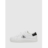 ZAPATILLA CALVIN KLEIN CLASSICCUPLOWLACEUP LTH ML BLANCO