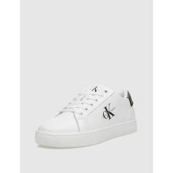 ZAPATILLA CALVIN KLEIN CLASSICCUPLOWLACEUP LTH ML BLANCO