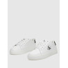 ZAPATILLA CALVIN KLEIN CLASSICCUPLOWLACEUP LTH ML BLANCO