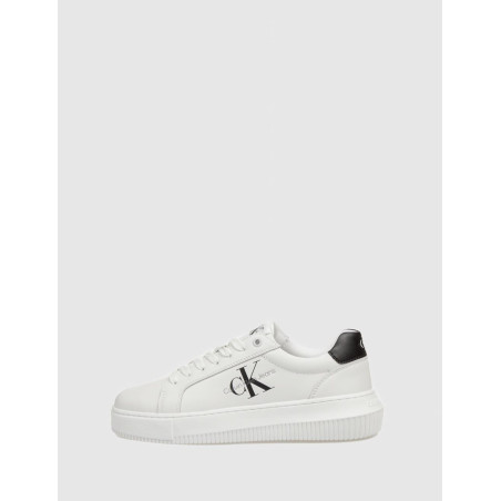 ZAPATILLA CALVIN KLEIN CHUNKY CUPSOLE MONO LTH BLANCO