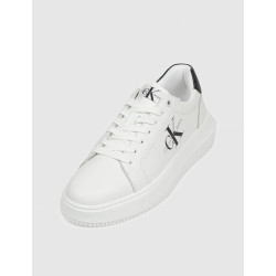 ZAPATILLA CALVIN KLEIN CHUNKY CUPSOLE MONO LTH BLANCO