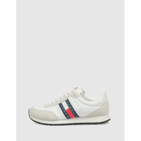 ZAPATILLA TOMMY HILFIGER TJM RUNNER CASUAL ESS BLANCO