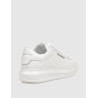 ZAPATILLA KARL LAGERFED KAPRI MENS MONOGRAM EMBOSS LO BLANCO