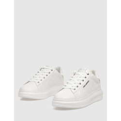ZAPATILLA KARL LAGERFED KAPRI MENS MONOGRAM EMBOSS LO BLANCO