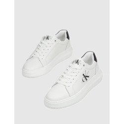 ZAPATILLA CALVIN KLEIN CHUNKY CUPSOLE MONO LTH BLANCO