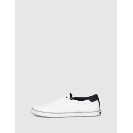 ZAPATILLA TOMMY HILFIGER ICONIC SLIP ON SNEAKER BLANCO