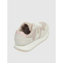 ZAPATILLA TOMMY HILFIGER TJW EVA RUNNER MAT MIX ESS BEIG