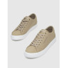 ZAPATILLA TOMMY HILFIGER TH HI VULC LOW CANVAS BEIG