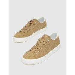 ZAPATILLA TOMMY HILFIGER TH HI VULC LOW SUMMER CVS CÁMEL