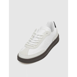 ZAPATILLA TOMMY HILFIGER TH HERITAGE COURTSNEAKER LTHR BLANCO