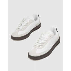 ZAPATILLA TOMMY HILFIGER TH HERITAGE COURTSNEAKER LTHR BLANCO