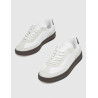 ZAPATILLA TOMMY HILFIGER TH HERITAGE COURTSNEAKER LTHR BLANCO