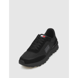 ZAPATILLA TOMMY HILFIGER TJM TECHNICAL RUNNER ESS NEGRO