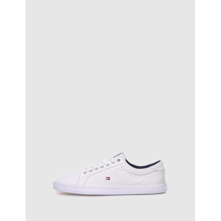 ZAPATILLA TOMMY HILFIGER ICONIC LONG LACE SNEAKER BLANCO