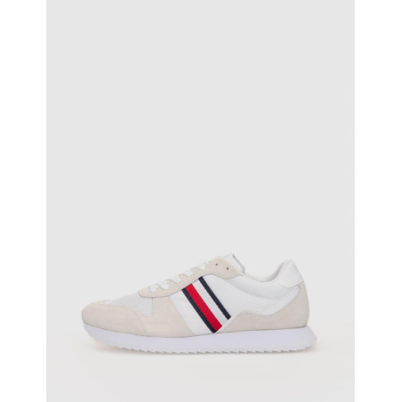 ZAPATILLA TOMMY HILFIGER RUNNER EVO MIX BLANCO