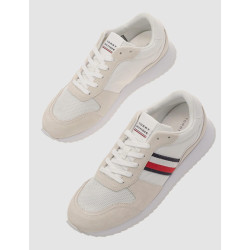 ZAPATILLA TOMMY HILFIGER RUNNER EVO MIX BLANCO