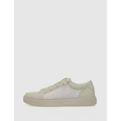ZAPATILLA CALVIN KLEIN LOW TOP LACE UP W/ZIP BEIG