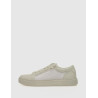 ZAPATILLA CALVIN KLEIN LOW TOP LACE UP W/ZIP BEIG
