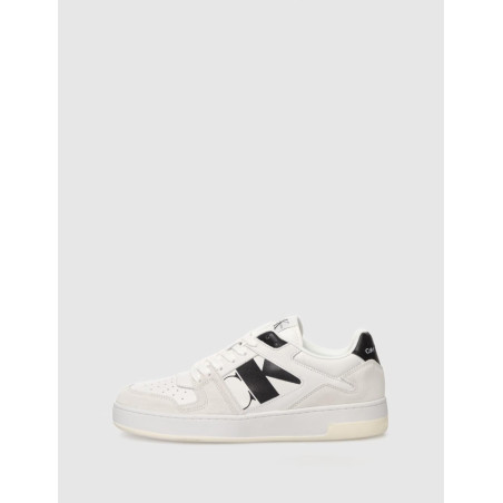 ZAPATILLA CALVIN KLEIN BASKET CUPSOLE LACEUP MIX BLANCO