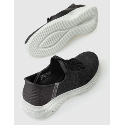 ZAPATILLA SKECHERS SKECHERS SLIP-INS: ULTRA FLEX 3.0 RIGHT NEGRO
