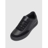 ZAPATILLA CALVIN KLEIN CLASSIC CUPSOLE LACEUPMIX LTH NEGRO