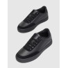 ZAPATILLA CALVIN KLEIN CLASSIC CUPSOLE LACEUPMIX LTH NEGRO