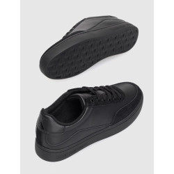 ZAPATILLA CALVIN KLEIN CLASSIC CUPSOLE LACEUPMIX LTH NEGRO