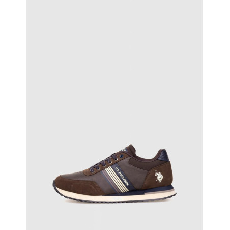 ZAPATILLA US POLO ASSN XIRIO001M MARRÓN