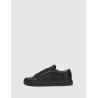 ZAPATILLA URBANA CALVIN KLEIN LOW TOP LACE UP W/ZIP MONO NEGRO