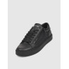 ZAPATILLA URBANA CALVIN KLEIN LOW TOP LACE UP W/ZIP MONO NEGRO