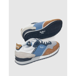 ZAPATILLA PEPE JEANS LONDON ONE VINTED M AZUL
