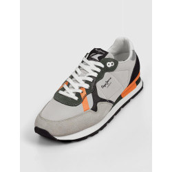 ZAPATILLA PEPE JEANS BRIT ROAD M GRIS
