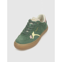 ZAPATILLA PEPE JEANS TRAVIS RETRO VERDE