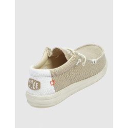 ZAPATILLA DUDE WALLY BRAIDED BEIG