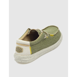 ZAPATILLA DUDE WALLY COASTLINE JUTE VERDE