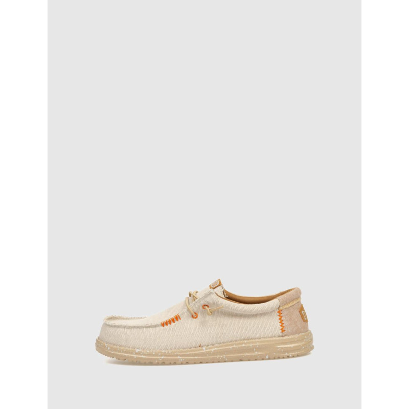 ZAPATILLA DUDE WALLY COASTLINE JUTE PLATA