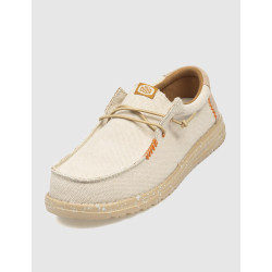 ZAPATILLA DUDE WALLY COASTLINE JUTE PLATA