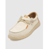 ZAPATILLA DUDE WALLY COASTLINE JUTE PLATA