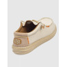 ZAPATILLA DUDE WALLY COASTLINE JUTE PLATA