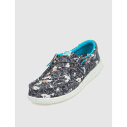 ZAPATILLA DUDE WALLY H20 TROPICAL NEGRO