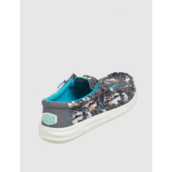 ZAPATILLA DUDE WALLY H20 TROPICAL NEGRO
